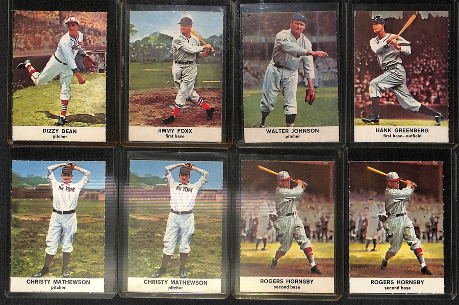 Lot of (40) Assorted 1961 Golden Press Baseball Cards